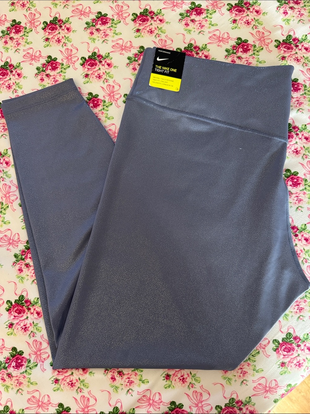 Nike Metallic Slate High-Rise Leggings